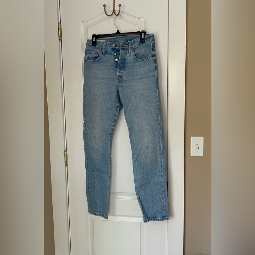 Levi’s Premium 501 High-Rise Button-Fly Jeans